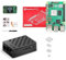 RasTech Raspberry Pi 5 8GB Kit mit Pi 5 ABS Gehäuse 4PC Kühlkörper Schraubendreher und Garantiekarte