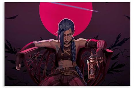 TONFON Arcane Jinx 10 Leinwand-Poster, Schlafzimmer-Dekor, Sportlandschaft, Büro, Raumdekoration, Geschenk, ungerahmt, 20 x 30 cm