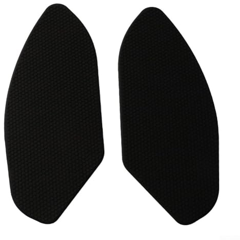 Anti-Rutsch-Aufkleber Seite Gas Tank Pad, Seite Gas Tank Pad, Für BMW S1000RR 2009-2018 Für BMW S1000R 2014-2021, Kieselgel Schwarz