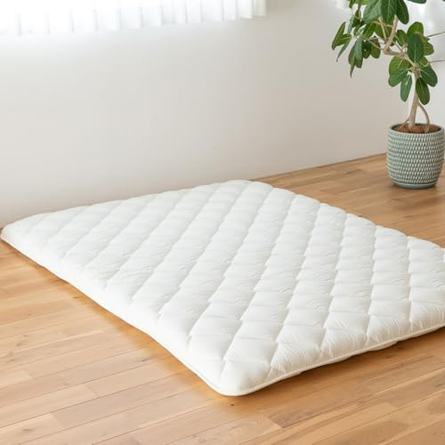 EMOOR Japanische Futon Matratze Premium CLASSE 90 x 200 cm, Faltbar Schlaf Traditionelle Boden Bett Pad Baumwolle (180x200cm, Premium)