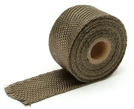 Design Engineering Titanium Exhaust Wrap 2 x 15' | Lava Rock Technology