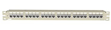 Panduit Patchpanel, 24Port, Metall inkl. 24 x CJS688TG CP24WSK6TGLGY