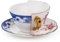 Seletti Tazza da tè con Piattino in Porcellana Hybrid-Zenobia