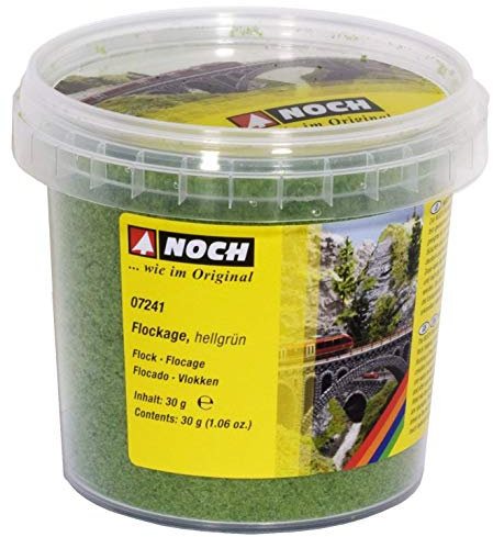 Noch 07241 Flock Light Verde Paesaggio Modellare