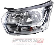 Johns, Scheinwerfer Halogen Front Haupt passend für Ford Transit 13 08/13- H7 H15 Links