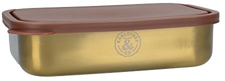 Creative Tops Lunch Box, Stainless Steel, Multi-Colour, 13 x 4.5 x 18.3 cm