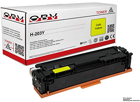 OBV Kompatibel Toner ersetzt HP CF542X 203X - 2500 Seiten gelb M254 M280 M281 Serie