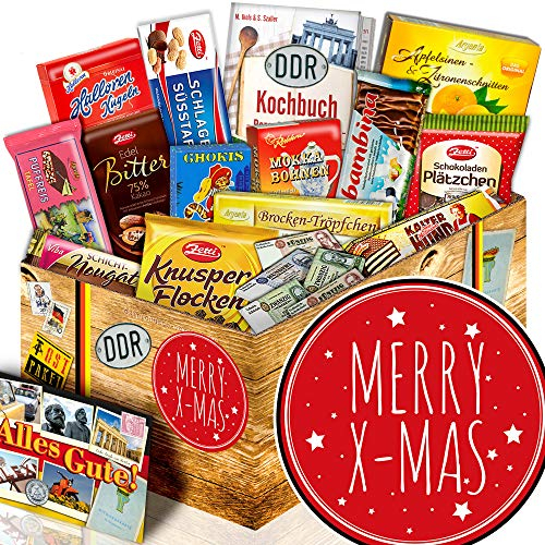 Merry X - Mas - Geschenk Idee Weihnachten - Ossi Schoko Geschenk