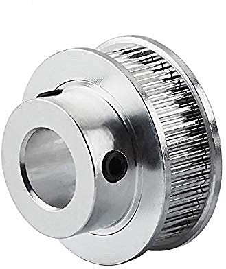 BE-TOOL Zahnriemenscheibe, Aluminium, GT2, 30/36/40/48/60 Zähne, 5/6,35/8/10/12 mm Bohrung, für 3D-Drucker, CNC-Breite 6/10 mm, Zahnriemen (40T-Bohrung, 12 mm Breite 6 mm), 5 Stück