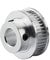 BE-TOOL Zahnriemenscheibe, Aluminium, GT2, 30/36/40/48/60 Zähne, 5/6,35/8/10/12 mm Bohrung, für 3D-Drucker, CNC-Breite 6/10 mm, Zahnriemen (40T-Bohrung, 12 mm Breite 6 mm), 5 Stück
