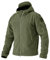 EKLENTSON Mens Windbreaker Jackets Army Hoodies Fleece Outdoor Camping Hiking Jacket Winter Coat Zip Pocket Army Green,M