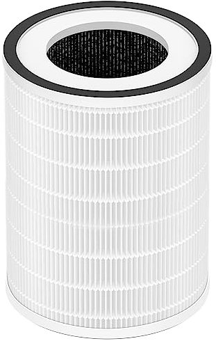 Afloia Original True HEPA 13 Filter, Air Purifier Replacement Filter, Compatible with KILO/KILOPLUS/KILOPRO/MIRO/MIRO PRO Air Purifier, 1 Pack, White