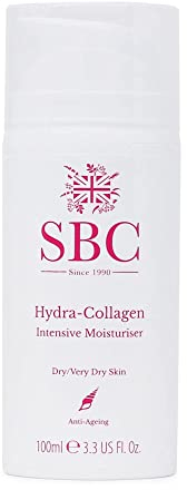 SBC Skincare - Gesichtscreme mit Meereskollagen - 100 ml - Nährt, Befeuchtet, Glättet und Belebt die Haut - Feuchtigkeitscreme fürs Gesicht - Hydra-Collagen Intensive Moisturiser
