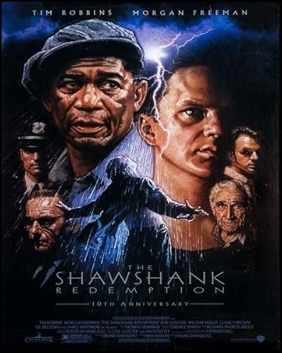 The Shawshank Redemption Poster 30 x 40 cm