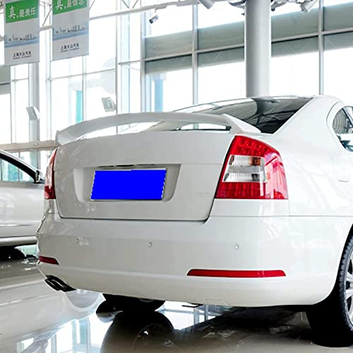Abs Car Heckspoiler füR Skoda Octavia 2007 2008 2009 2010 2011 2012 2013 2014, Roof Spoiler Tailgate Spoiler, Heckspoiler Wing Racing Body ZubehöR