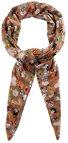 CODELLO Damen PEANUTS Tuch mit Snoopy & Co. aus recyceltem Polyester