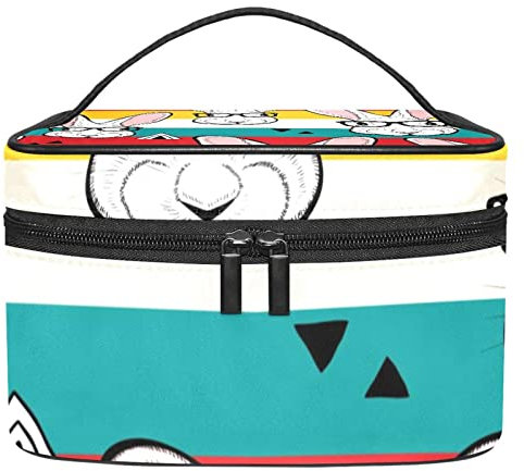 Lapins et Lapins Trousse de Toilette Trousse de Toilette de Voyage Trousse de Maquillage pour Dame