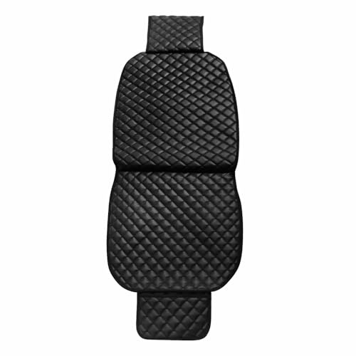 OMAC Schonbezug Sitzauflage Autositzschutz kompatibel mit VW Multivan T7 PU-Leder Schwarz 1tlg