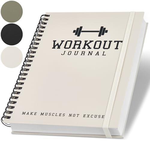 The Ultimate Fitness Journal for Tracking and Crushing Your Gym Goals - Detailed Workout Planner & Log Book For Men and Women - Great Gym Accessories With Calendar, Nutrition & Progress Tracker