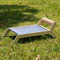 Hamaca para Gatos, Silla de Playa para Gatos, Cama Elevada para Gatos con Rascador de Sisal Duradero, Rascador de Sisal Duradero Y que No Se Desprende, Silla de(Cama de rodillos de sisal de playa)