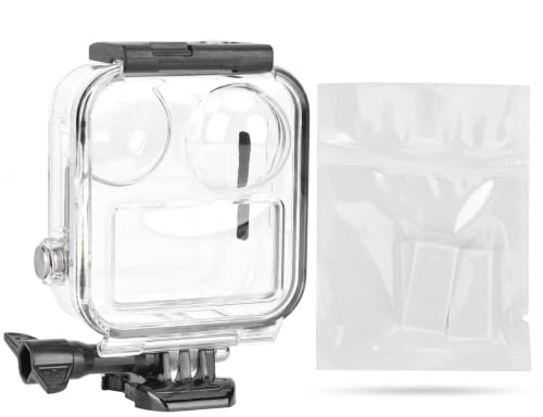 Action Camera Diving Accessory, Adjustable Waterproof Elastic Action Camera Case for GoPro MAX Panoramic Action Camera