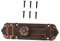 Gadpiparty Loquet Antique En Zinc De 13 Cm - Serrure Coulissante De SéCurité Pour Porte Et FenêTre Installation Facile Pour DéCoration Vintage À Domicile