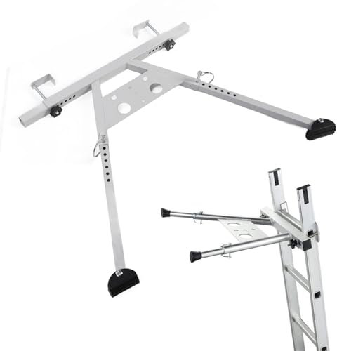 Leiterstabilisator, Robustes, Erweitertes Leiterstabilisatorzubehör für Dachrinnen und Wände, Flügelspannweite/Wandleiter-Abstandshalter für die Reparatur und Reinigung
