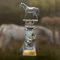 eberin · eleganter Reitsport Pokal – Vollblüter Auszeichnung für Pferdeliebhaber & Reitsportler · ideale Trophäe für Reitturnier, Reitsportfan oder Reiterhof · personalisierbar (MIT Gravur)