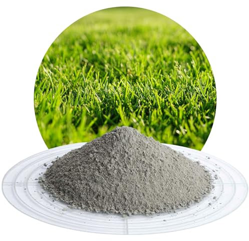 Schicker Mineral Diabas Rasensand Plus Rasenpflege, Bodenverbesserer, Nährstoffversorgung, Bodenauflockerung, für grünen, dichten, widerstandsfähigeren Rasen (100 kg für 400 m2)