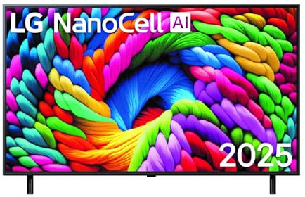 LG TV NANOCELL AI 2025 | 50NANO90| 50'' (126cm) | 4K UHD | HDR10 |webOS 25 | Télécommade AI Magic Remote | Alexa, Google Assistant | Netflix Disney+ Canal+ Prime Video | AirPlay 2 | Couleurs Pures