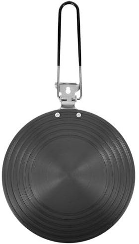 PATKAW Diffuseur de Chaleur pour Plaque Vitrocéramique en Aluminium Noir, Adaptateur Induction Cuisine, Distribution Uniforme Chaleur et Efficacité Améliorée