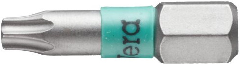 WERA-WERK HERMANN WERNER GMBH & CO.KG 066124 Bit T20 L.25mm BiTor 867/1BTZ zähhart WERA Antrieb C6,3