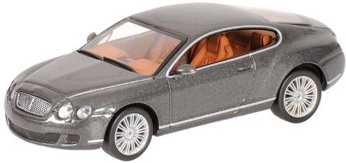 MINICHAMPS 640139600 - Bentley Continental GT, Maßstab: 1:64, metallic grau