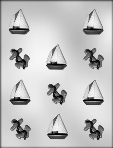 CK Products Schokoladenform Anker und Segelboot
