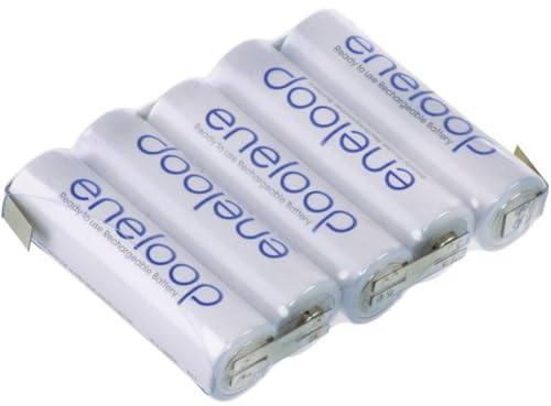 Panasonic BK3-MCCF Akkupack 5x Mignon (AA) Z-Lötfahne NiMH 6V 1900 mAh