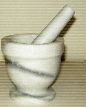 Pestle and Mortar 8cm diameter5cm deep Guaranteed Quality