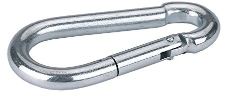 Kerbl 3092 Carabiner Ganci 6 millimetri Set di 6