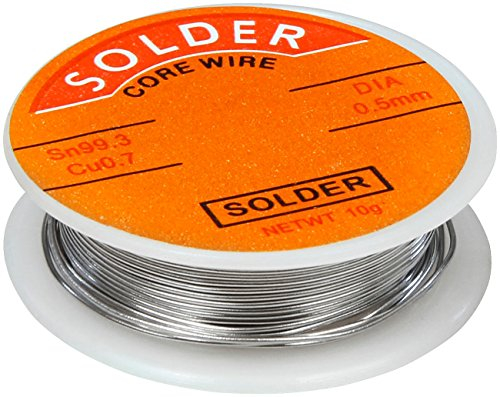 Lötzinn SMD, bleifrei! (97% Sn 1% Cu 2% Sb) 10g, 0,5mm x 2