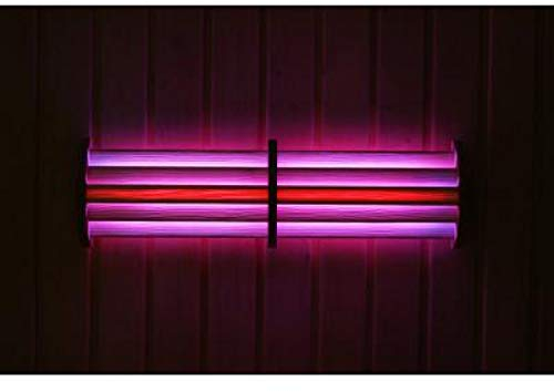 Nikkarien Saunia Lampe LED en tremble pour sauna avec télécommande Couleurs variables
