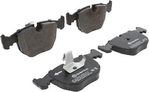 Brembo P 06 021 Bremsbelagsatz, Scheibenbremse - (4-teilig) | Kompatibel mit: ALPINA B10, B10 Touring, BMW 5, 5 Touring, 7, X3, X5