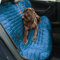 Kurgo Loft Rücksitz-Autoschondecke für Hunde, Wasser- und schmutzabweisend, 140 cm Breite, Blau / Grau wendbar K01400