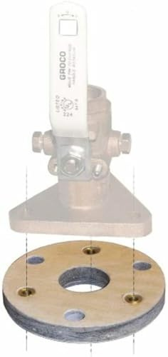 GROCO Backing Block f/3/4 & 1 Seacocks