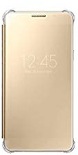 Samsung Clear View Cover für Galaxy A5 (2016), gold