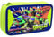 Tartarughe Ninja Astuccio Triplo Plus con Colori, Pennarelli ed Accessori Scuola, Poliestere, Blu, 20 cm