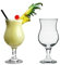Pasabahce 44872 Pina Colada Glas Cocktail Glas 380 ml - 2 Stück Profi-Partyglas