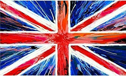 Geschirrtuch, Motiv: Union Jack, Souvenir, Geschenk