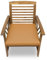 chilly pilley Stuhlkissen Gartenkissen Gartenstühle Stuhlauflage Stuhlpolster Sitzkissen Abnembar Bezug Mit Reißverschluss Auflage Set Garten Kissen (50x50x5, Camel)