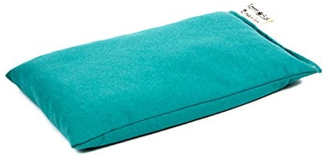 TERMOSAK Natural Thermal Pillow, with Green Soy and Lavender Seeds, 23x14, Microwave/Freezer Heat Pack, Heat/Cold Heat Pad, Very Resistant. (05 - Green, 23x14)