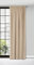 Eurofirany Velvet Samt Vorhang Gardine Kräuselband - 1. STK 215g/m² Wohnzimmer Schlafzimmer Modern Klassisch, Cappuccino