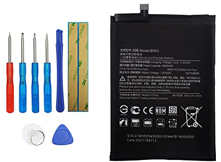 Batería BN53 para Mi Note 9 Pro M2003J6B1I M2003J6B2G + herramientas